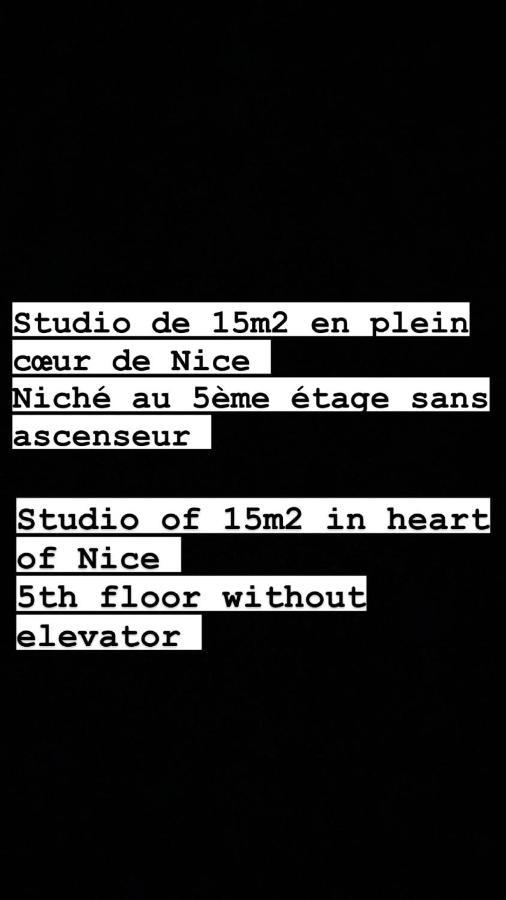 Studio Plein Coeur De Nice 24 24H 7 7J Exteriör bild