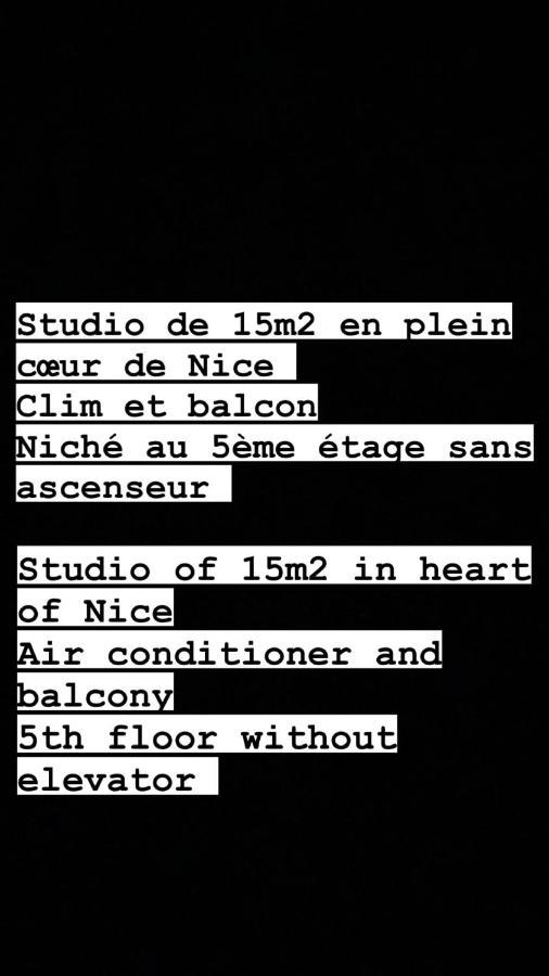 Studio Plein Coeur De Nice 24 24H 7 7J Exteriör bild